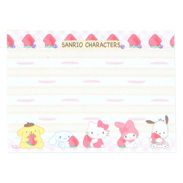 Sanrio Characters A6 Memo Set of 8