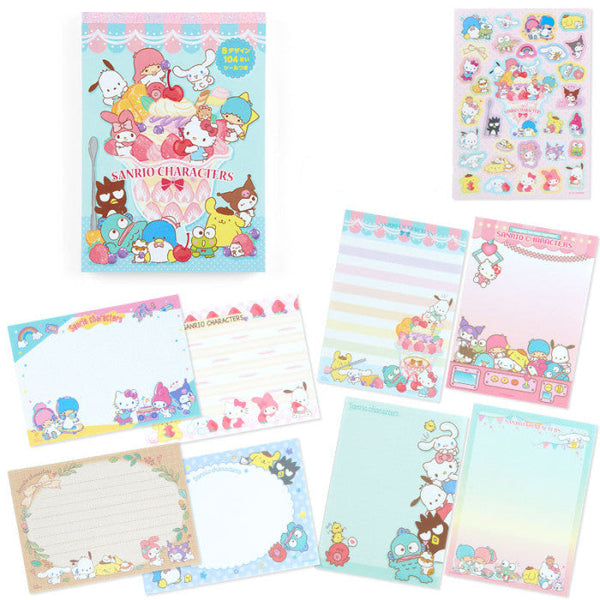 Sanrio Characters A6 Memo Set of 8
