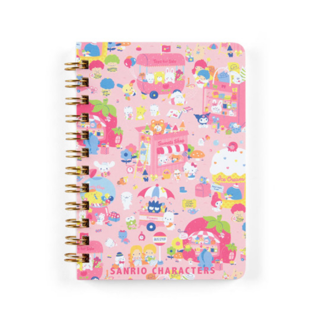 Sanrio Characters B7 Ring Notebook