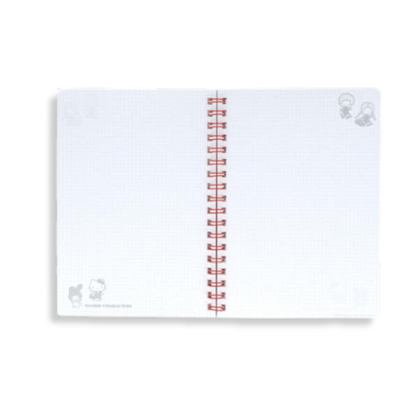 Sanrio Characters New Life B6 Spiral Notebook
