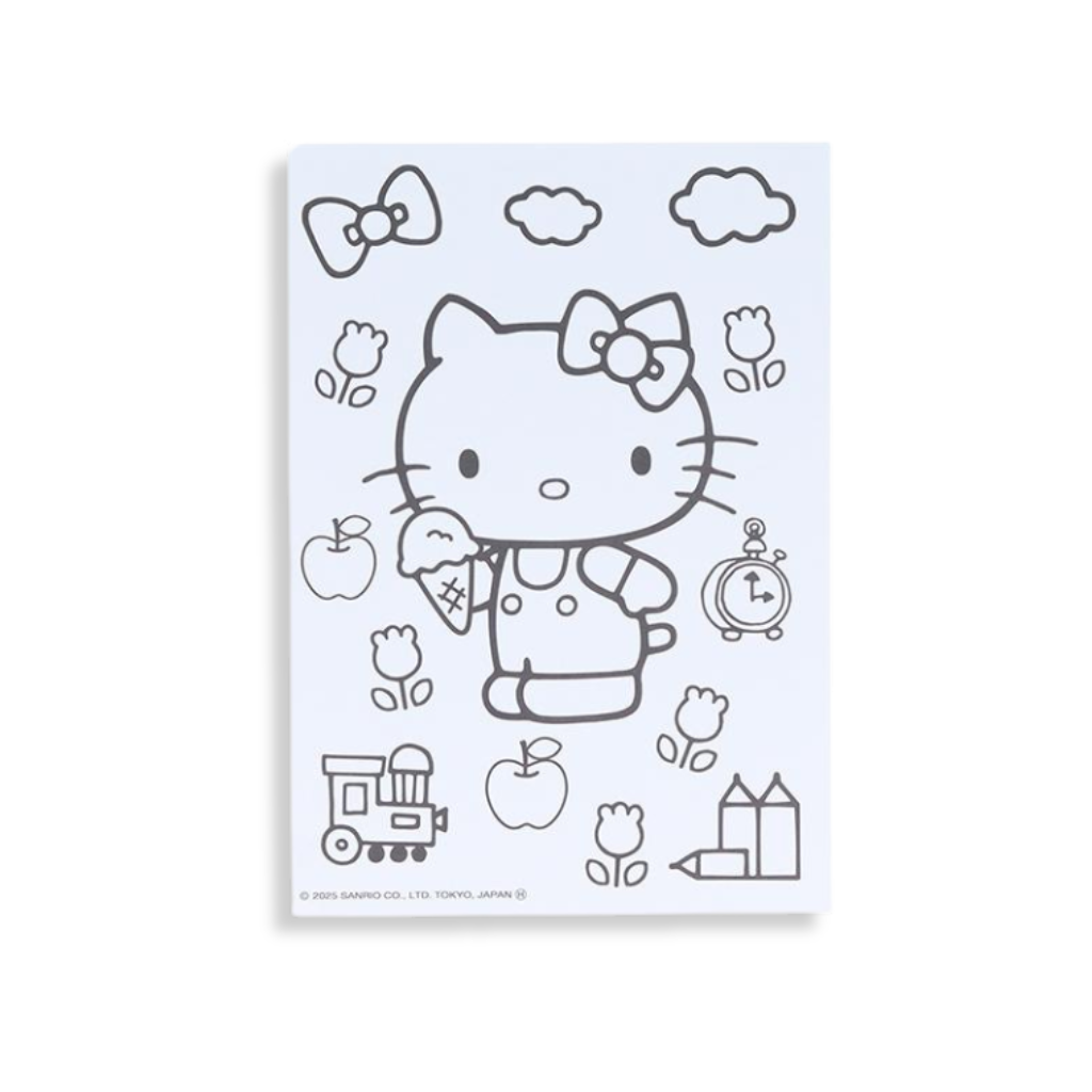 Sanrio Characters Palette Colouring Set with Paints & Sheets