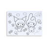 Sanrio Characters Palette Colouring Set with Paints & Sheets