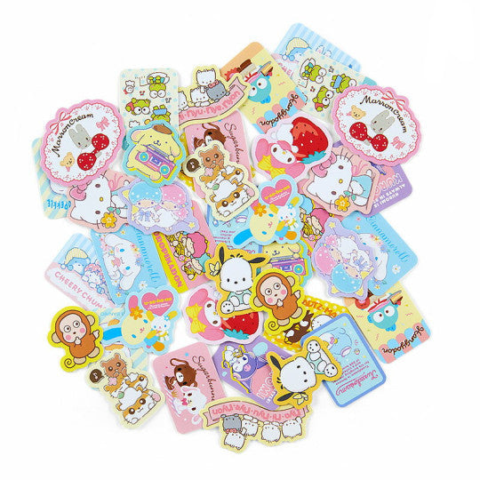 Sanrio Characters Sticker Set with Pouch
