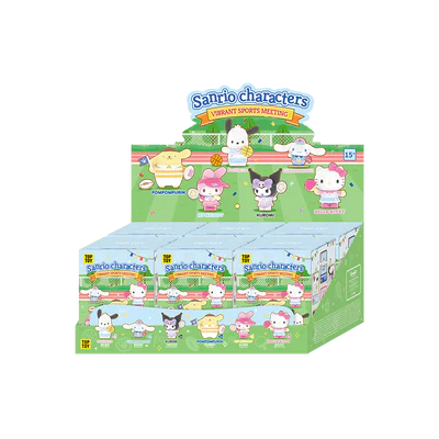 Sanrio Characters Vibrant Sports Meeting Series Figures Blind Box