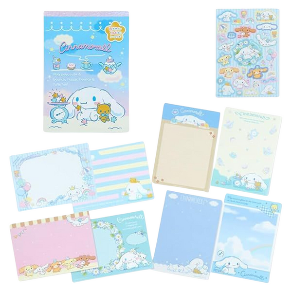 Sanrio Cinnamoroll A6 Memo Set of 8