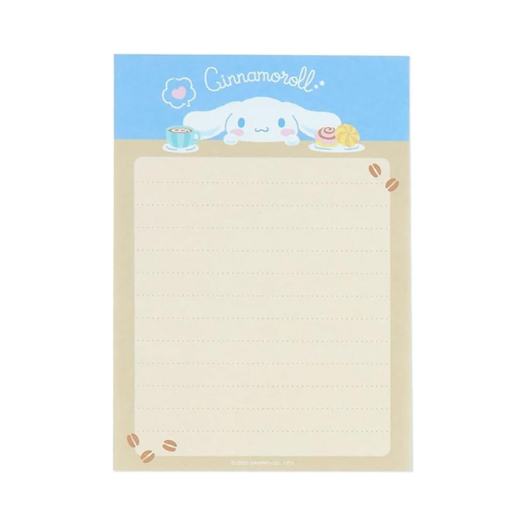 Sanrio Cinnamoroll A6 Memo Set of 8