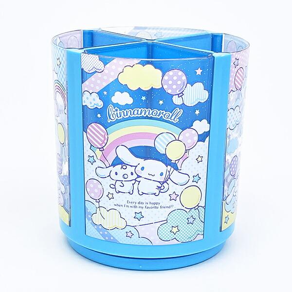 sanrio-cinnamoroll-balloon-sky-rotating-pen-stand