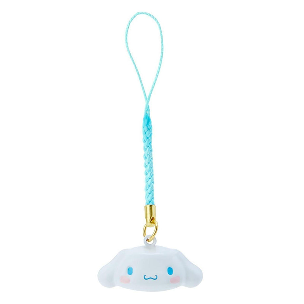 Sanrio Cinnamoroll Face Shaped Bell Charm Strap