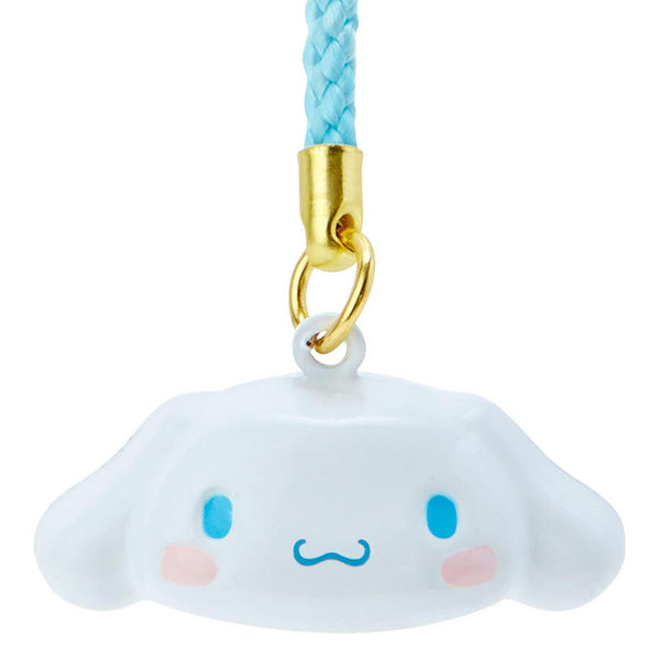 Sanrio Cinnamoroll Face Shaped Bell Charm Strap