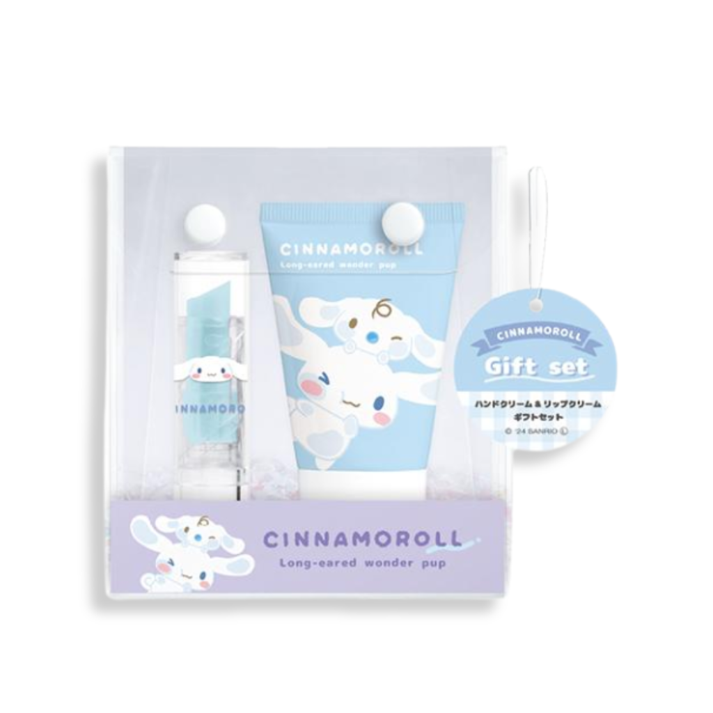 Sanrio Cinnamoroll Hand Cream & Lip Balm Gift Set