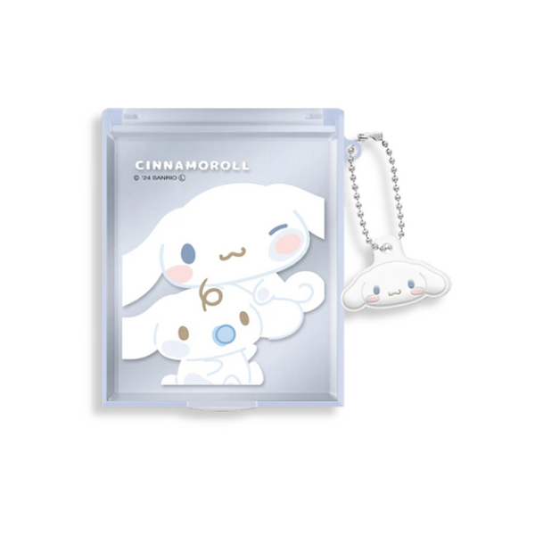 Sanrio Cinnamoroll Handheld Mirror with Mascot Charm