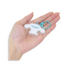 Sanrio Cinnamoroll Plump 3D Heart Crystal Acrylic Keychain