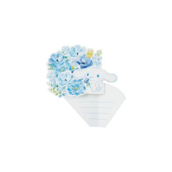 Sanrio Cinnamoroll Pop Up Card In Blue Bouquet