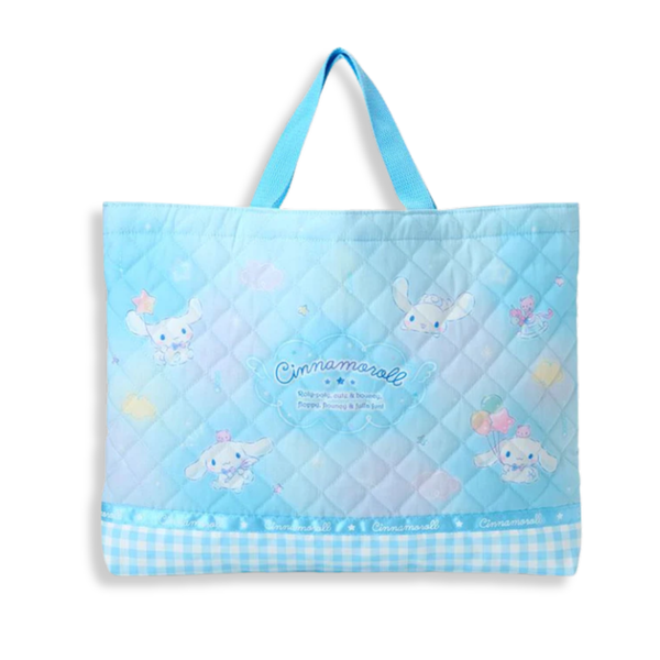 Sanrio Cinnamoroll Quilting Lesson Tote Bag