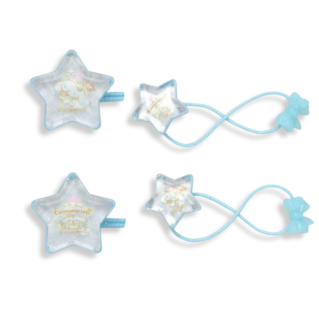 Sanrio Cinnamoroll Star Shape Reflect Ponytail Holder