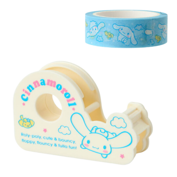 Sanrio Cinnamoroll Stars Tape Cutter & Paper Tape 