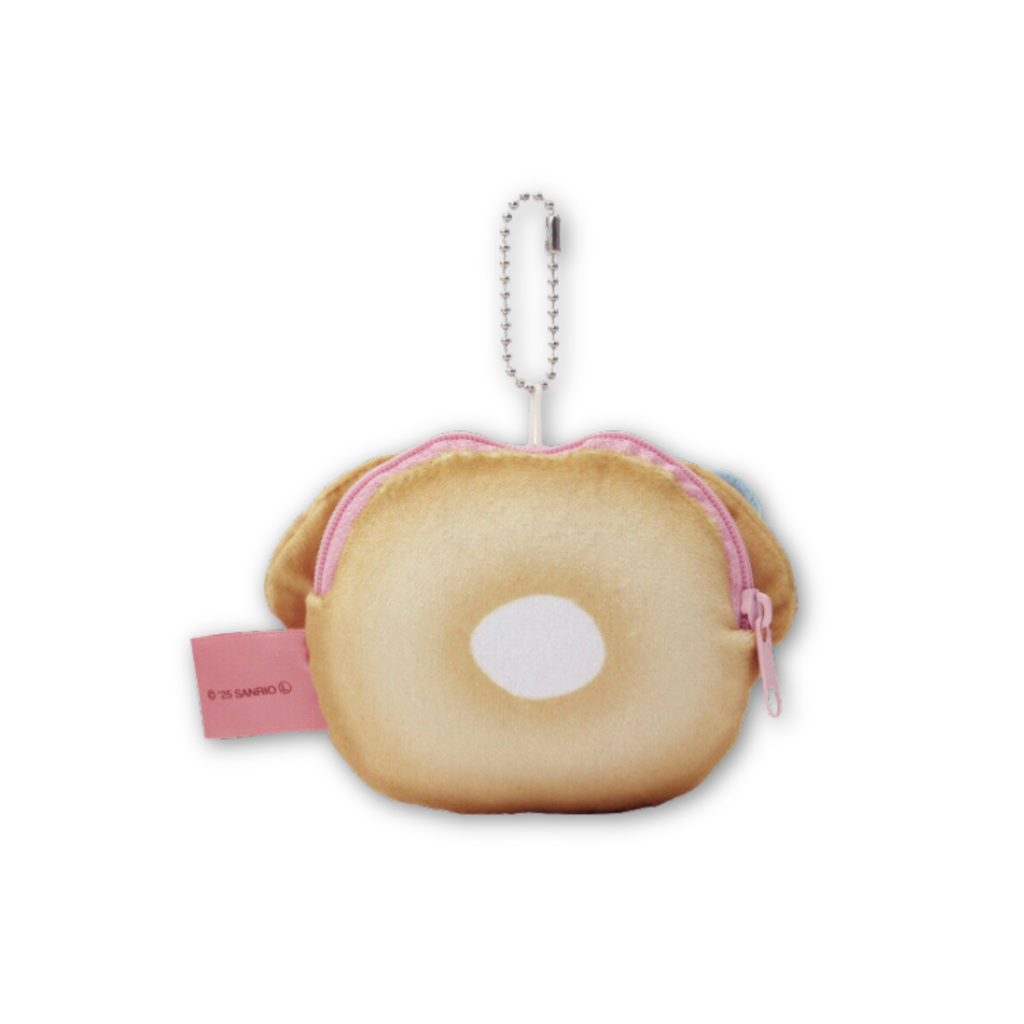 Sanrio Donut My Melody Mini Plush Pouch Keychain