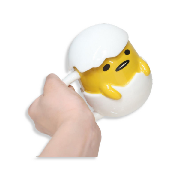 Sanrio Gudetama Face Mug with Lid
