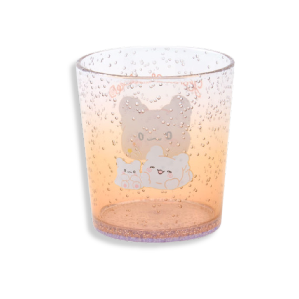 Sanrio Hanamaruobake Clear Tumbler 300 ml
