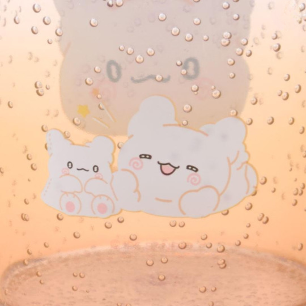 Sanrio Hanamaruobake Clear Tumbler 300 ml