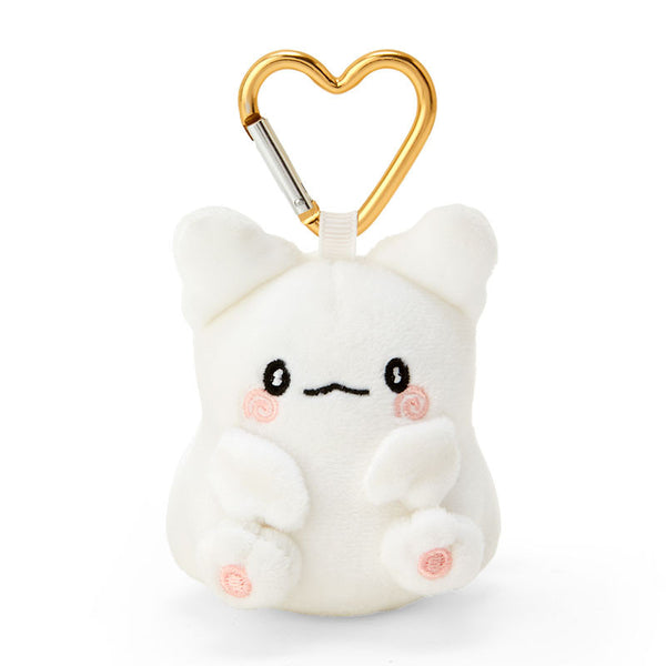 Sanrio Hanamaruobake Plush Mascot Holder with Heart Carabiner