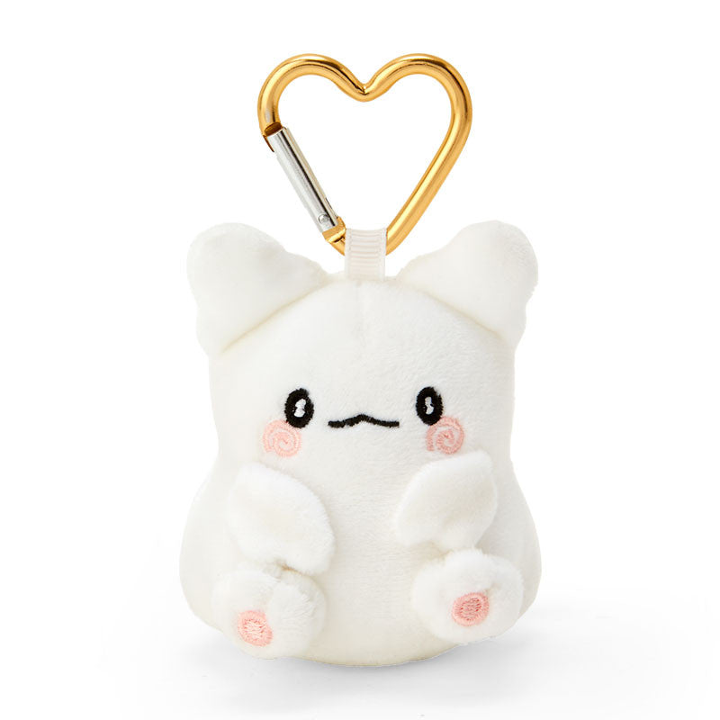 Sanrio Hanamaruobake Plush Mascot Holder with Heart Carabiner
