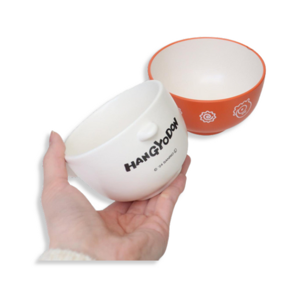 Sanrio Hangyodon Ceramic Tea Bowl & Melamine Soup Bowl Set