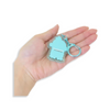Sanrio Hangyodon Plump 3D Heart Crystal Acrylic Keychain