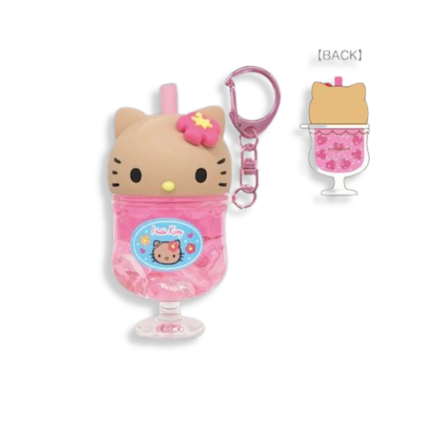 Sanrio Hello Kitty 90s Colouful Soda Suntanned Keychain