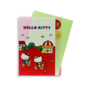 Sanrio Hello Kitty A4 Die-Cut 5-Pocket Clear File