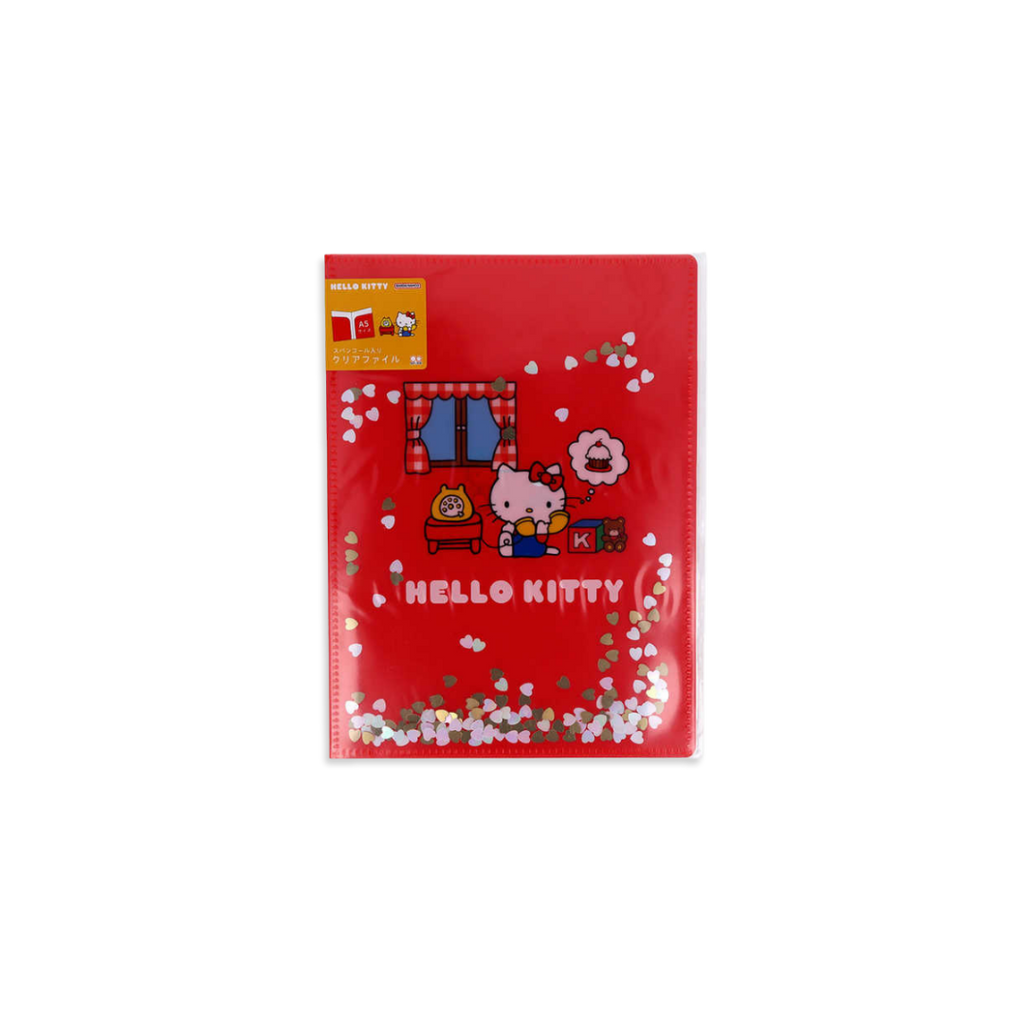 Sanrio_Hello_Kitty_A5_Two-Pocket_Clear_File_Folder_1