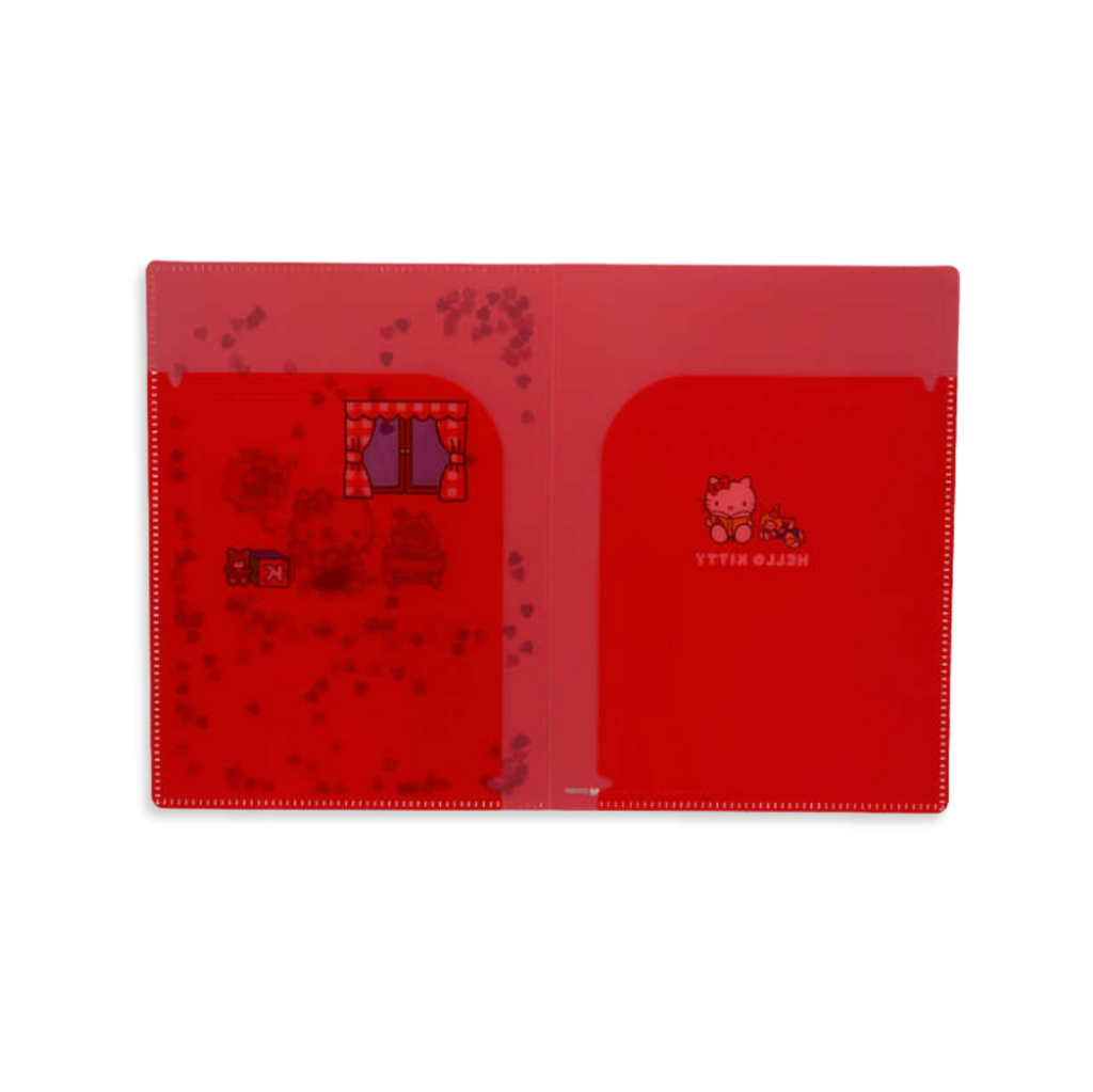 Sanrio_Hello_Kitty_A5_Two-Pocket_Clear_File_Folder_2