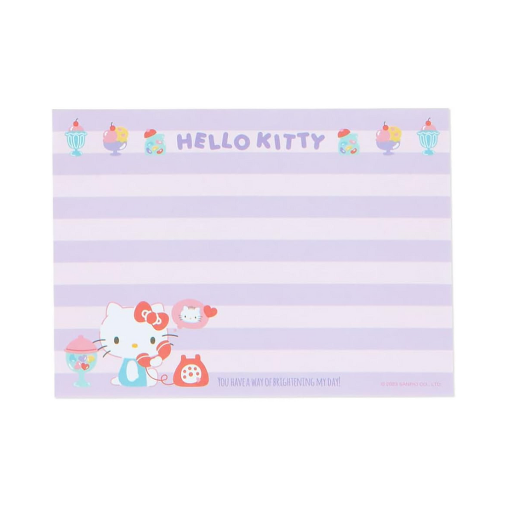 Sanrio Hello Kitty A6 Memo Set of 8