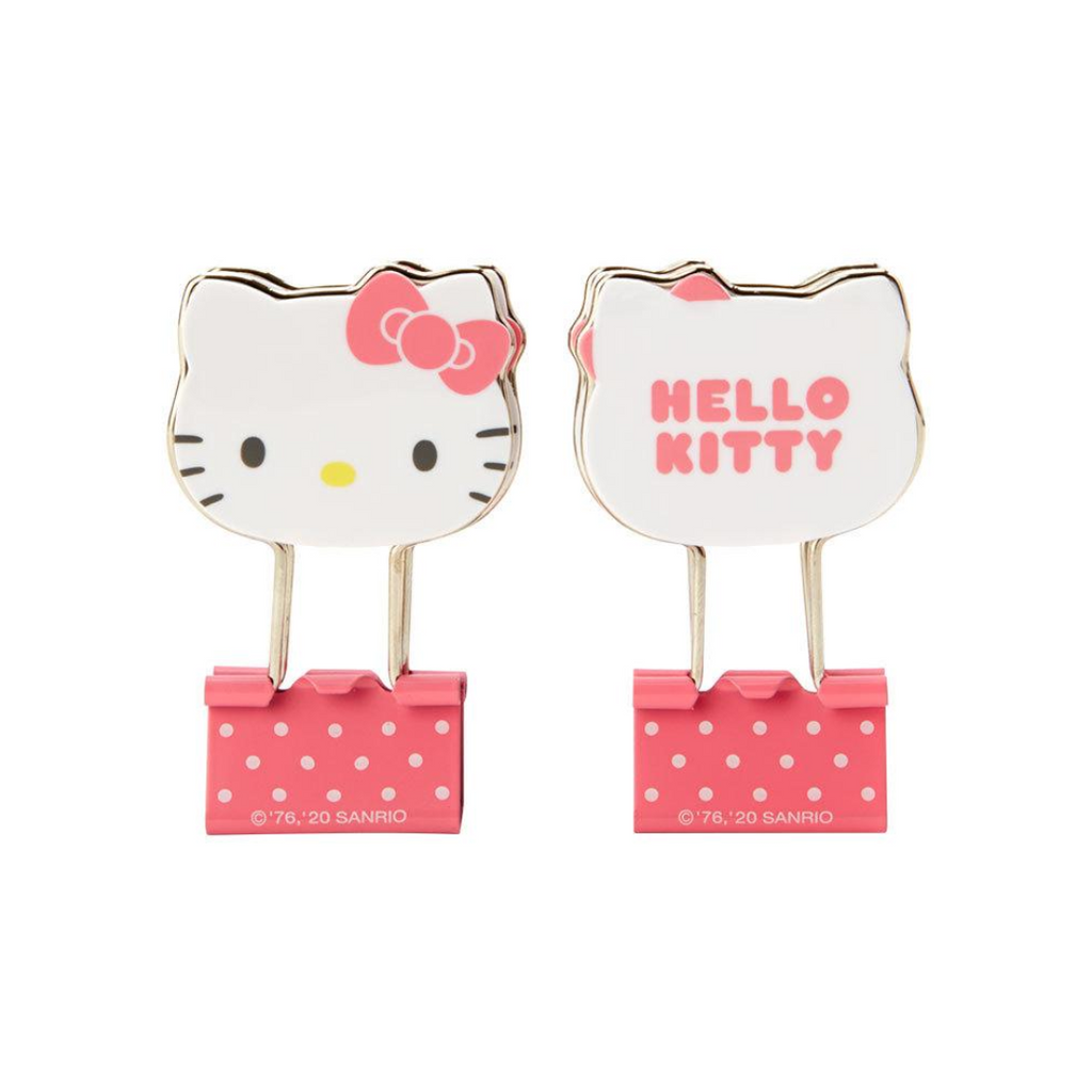 Sanrio Hello Kitty Binder Clip 3pcs Set