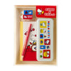 Hello Kitty stationery set with pen, pencil, and pencil case in packaging