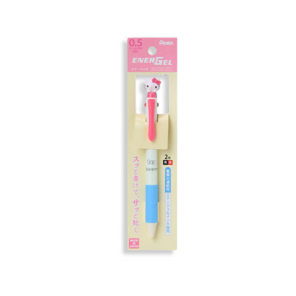 Sanrio Hello Kitty EnerGel Two Colour Mascot Ballpoint Pen