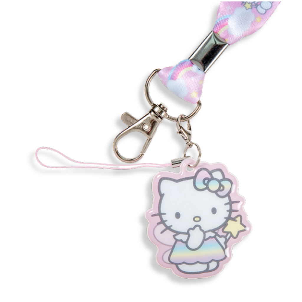 Sanrio Hello Kitty Fantasy Fairy Pink Neck Strap