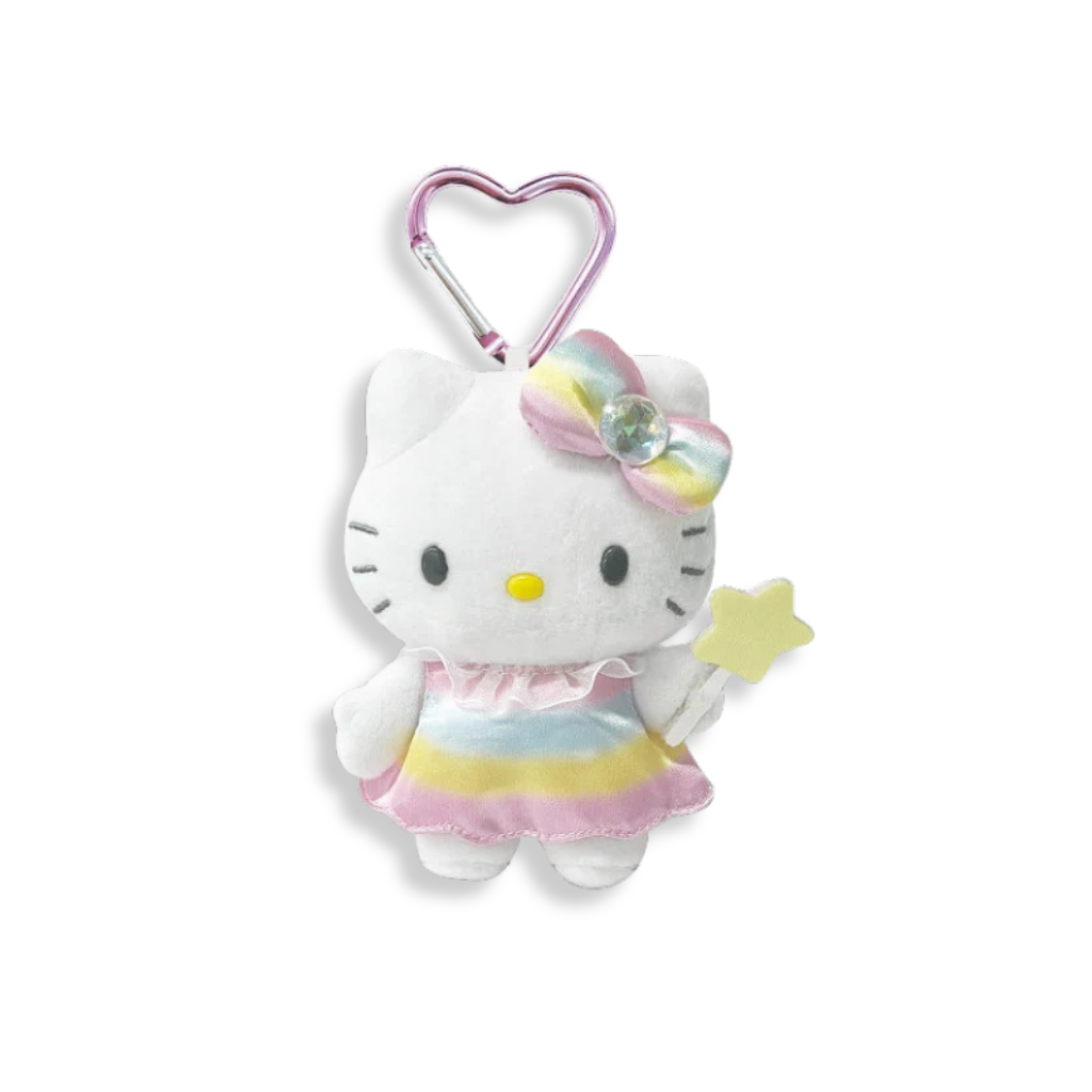 Sanrio Hello Kitty Fantasy Fairy Rainbow Mascot with Carabiner