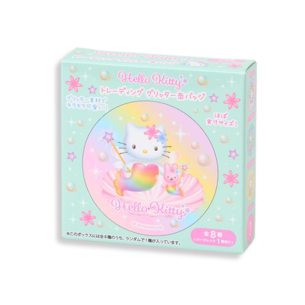 Sanrio Hello Kitty Fantasy Glitter Can Badge Blind Box