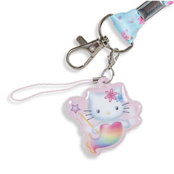 Sanrio Hello Kitty Fantasy Mermaid Green Neck Strap