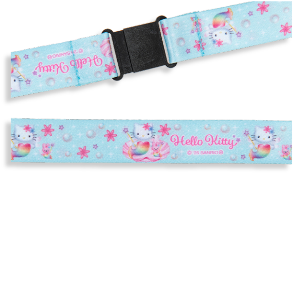 Sanrio Hello Kitty Fantasy Mermaid Green Neck Strap