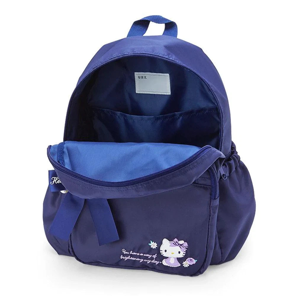 Sanrio Hello Kitty Floral Navy Backpack
