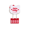 Sanrio Hello Kitty Gingham Binder Clips 3-pcs Set 3