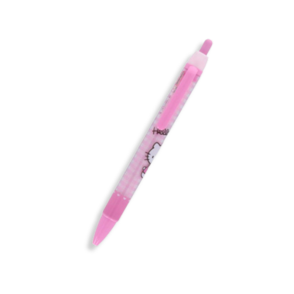 Sanrio Hello Kitty Gingham Pink Ballpoint Pen