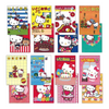Twinkle Glory Sanrio Strawberry Newspaper 50th Anniversary letter pad featuring Hello Kitty designs in red and multi-colour