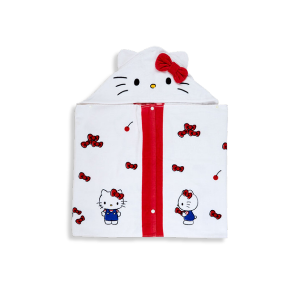 Sanrio Hello Kitty Hooded Towel 120cm