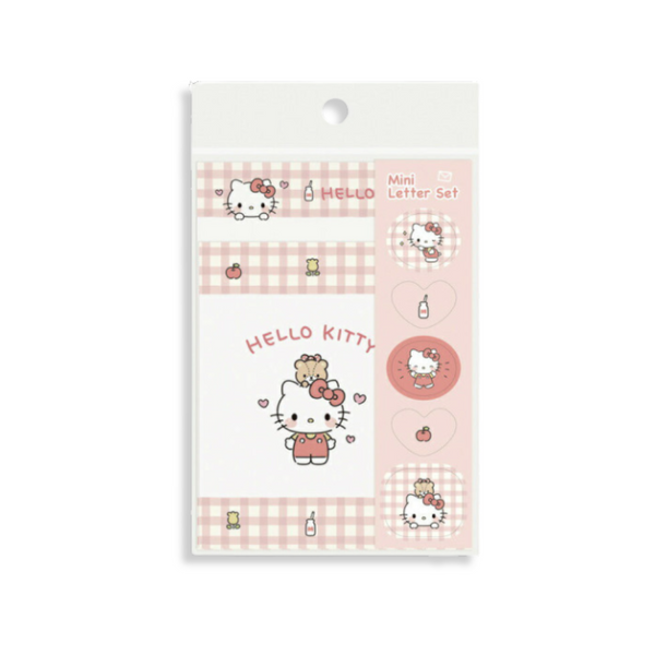 Sanrio Hello Kitty “Kid Blush” Mini Letter Set