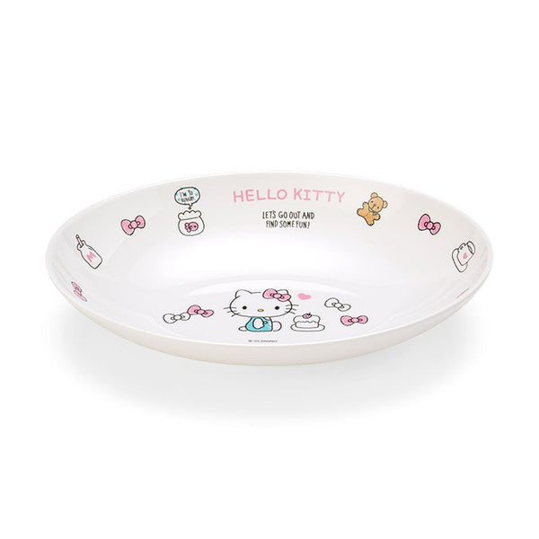 Sanrio Hello Kitty Melamine Curry and Pasta Plate