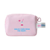Sanrio Hello Kitty Pink Zipper Pouch Bag