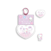 Sanrio Hello Kitty Purple Mermaid Floating Keychain